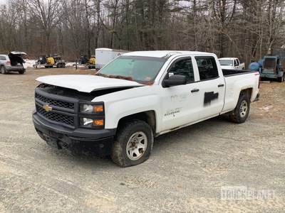2014 Chevrolet 1500 Silverado 4x4 Crew Cab Pick Up