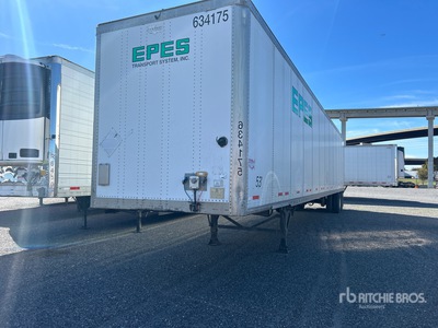 2014 Wabash DVCVHPC 53 ft x 102 in T/A Van Trailer