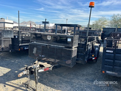 2023 Marksman LSET80X14-70 14 ft T/A Landscape Trailer