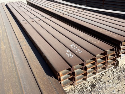 Quantity of (40) 4 in x 14 ft 11 Ga Channel