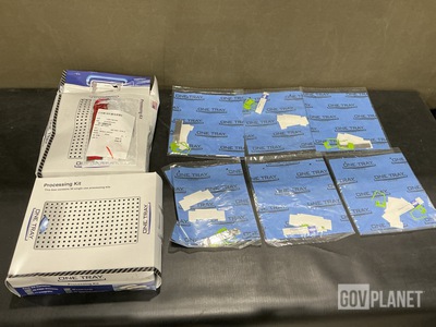 (2) Boxes of One Tray Processing Kits