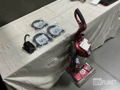 (70) Cable Assemblies, (1) Camcorder, (1) Vacuum & Assorted Items
