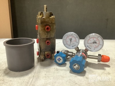 (1) Sleeve Bushing, (1) Regulator, (1) Drain Valve & Assorted Items