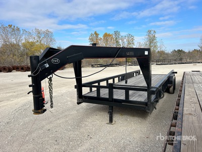 2025 Salvation Trailers 24 ft T/A Gooseneck مقطورة متعددة الأغراض (Unused)