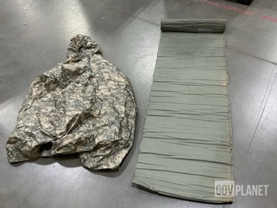 (43) Wet Weather Ponchos & (3) Self-Inflating Sleeping Mats