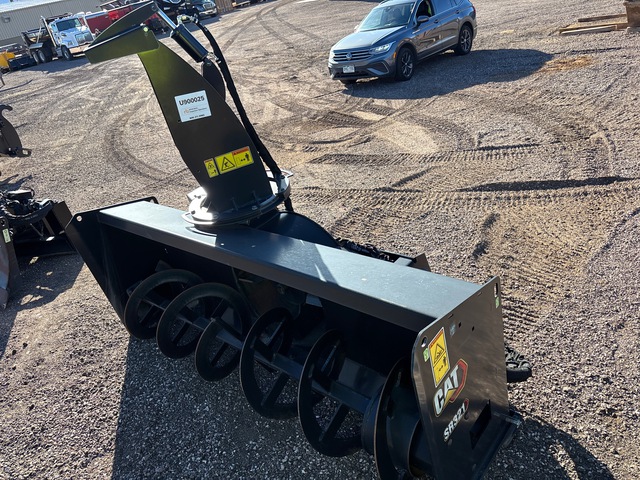 Cat SR321 84 in 1 Way Hydraulic Snow Blower - Fits Skid Steer Loader