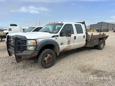 2012 Ford F-550 4x4 Crew Cab Table Top Truck