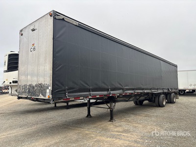 2001 Western 50 ft T/A Curtain Side Trailer
