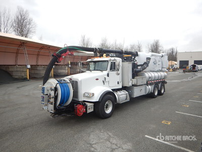 2016 Vactor 2100 PLUS on 2016 Peterbilt 365 6x4 Hydrovac Druck- und Saugwagen