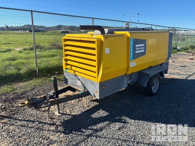 2019 Atlas Copco XAS 900 JD FT4 867 cfm Mobile Air Compressor