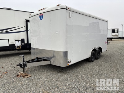2024 Interstate West 16 ft T/A Remorque fermée