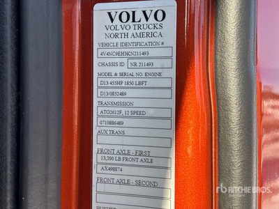 2019 Volvo VNL 6x4 تراكتور شاحنة كابينة النوم (ثنائية المحور)