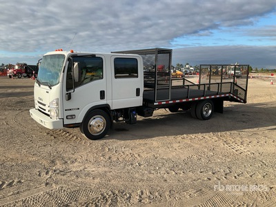 2020 Isuzu NQR 4x2 Crew Cab Landscape Truck