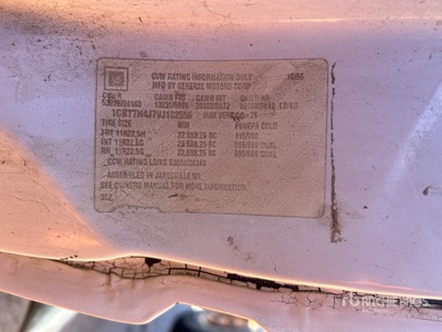 1997 Chevy WT4000 Water Truck