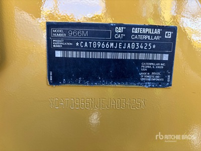 2020 Cat 966M Wheel Loader