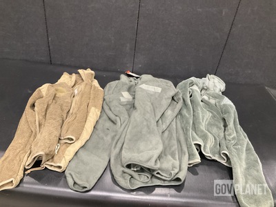 (2) Extreme Cold Weather Parka Liners & (34) Cold Weather Jackets