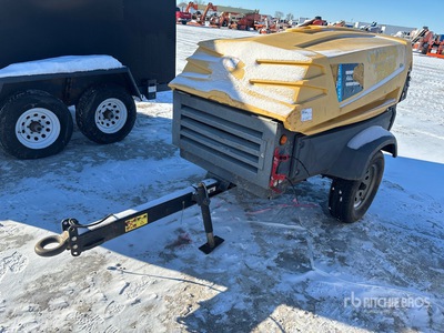 2018 Atlas Copco XAS 185 KD7 Mobile Air Compressor (Inoperable)