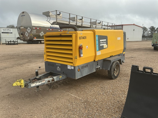 2017 Atlas Copco XATS750JD T4F 750 cfm Mobile Air Compressor