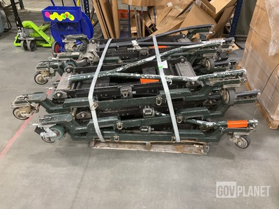 (6) VEP 3958AS825-1 Land-Based Ground Handling Dollies