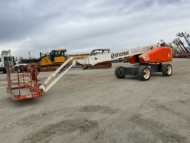 2019 Snorkel 660SJ 4WD Diesel Telescopic Boom Lift