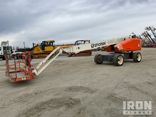 2019 Snorkel 660SJ 4WD Diesel Telescopic Boom Lift