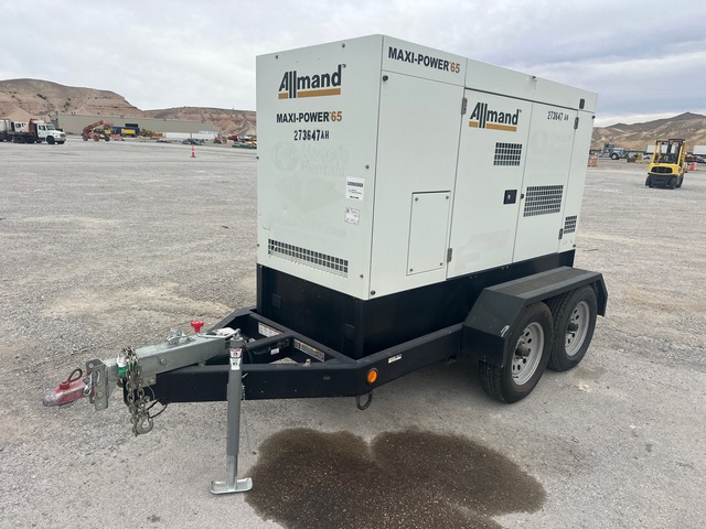 2019 Allmand MP65 36.5 kW Mobile Generator Set