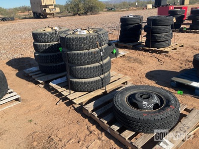 (9) Assorted 235/85R16 Tires w/Wheels
