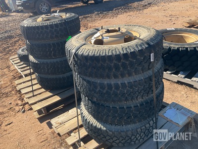 (9) Assorted 235/85R16 Tires w/Wheels