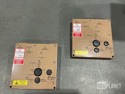 (2) Governors America ESD5551 Speed Control Units