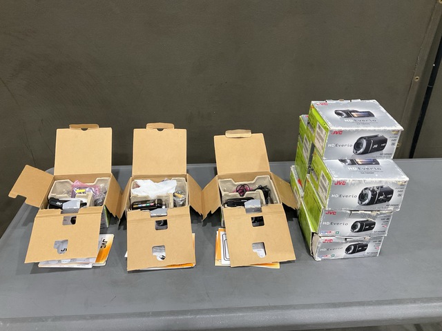 (10) JVC GZ-HD520BU Video Cameras (10) JVC GZ-HD520BU Video Cameras