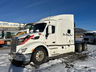 2018 Peterbilt 579 6x4 Tracteur Routier Couchette (Inoperable)