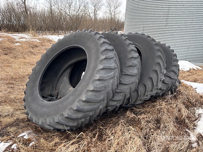 Quantity of (4) Goodyear 20.8R42 Tires