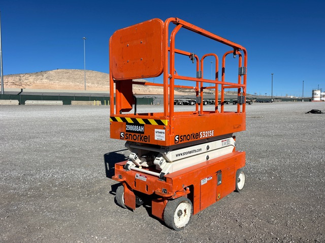 2019 Snorkel S3215E Electric Scissor Lift