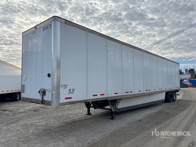 2015 Wabash DVCVHPC 53 ft x 102 in T/A Przyczepa furgon