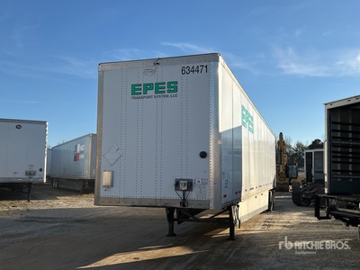 2015 Wabash DVCVHPC 53 ft x 102 in T/A Remorque fourgon