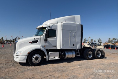 2017 Peterbilt 579 6x4 T/A Sleeper Truck Tractor