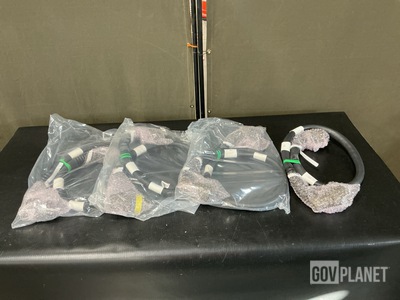 (4) General Dynamics 16102252-001 Cable Assemblies