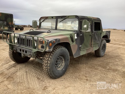 AM General M1097R1 HMMWV 4 Door Soft Top w/Truck Body