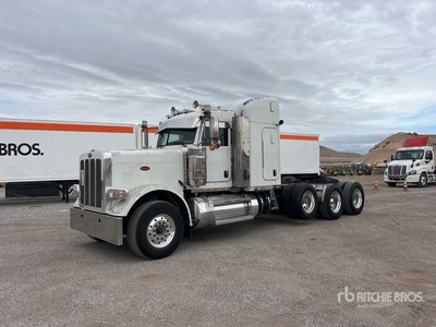 2016 Peterbilt 389 8x4 Tri/A Sleeper Truck Tractor