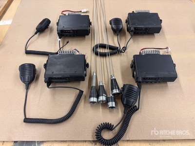 Quantity of (4) Vertex Standard Radios