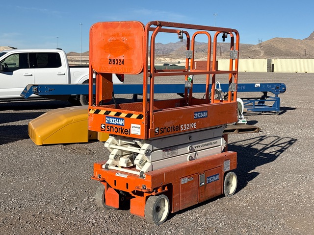 2018 Snorkel S3219E Electric Scissor Lift