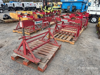 Quantity of Pipe Roller Stands ورش و مخازن متنوعة