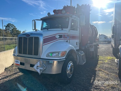 2016 Peterbilt 348 6x4 Vacuum Tanker Truck (Inoperable)