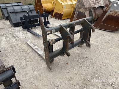 JRB 60 in Q/C Wheel Loader Forks - Fits Komatsu Wa270