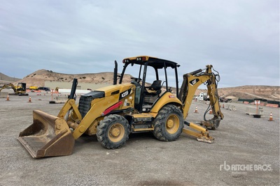 2012 Cat 420FST 4x4 Retroexcavadora