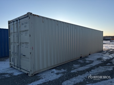 2025 40 ft High Cube Conteneur de stockage