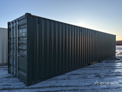 2025 40 ft High Cube Storage Container