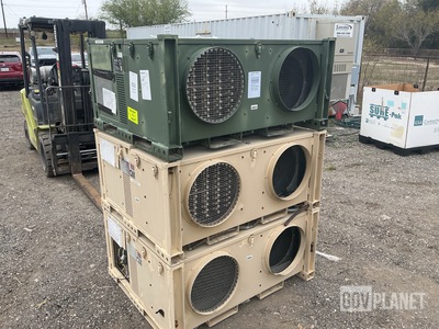 (3) Alaska Structures AK-ECU-5T Environmental Control Units