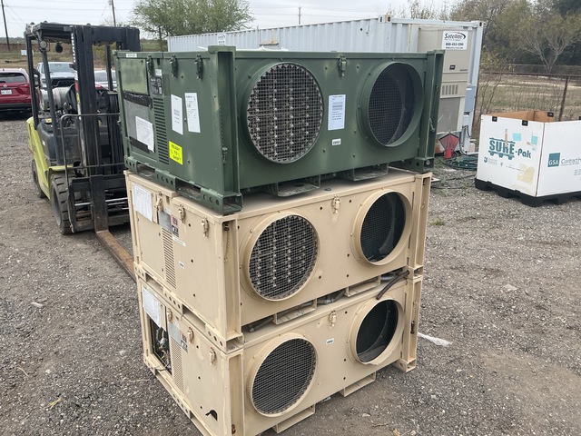 (3) Alaska Structures AK-ECU-5T Environmental Control Units