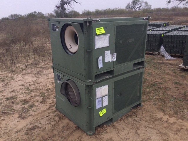 (2) Keco FDECU-4 Environmental Control Units